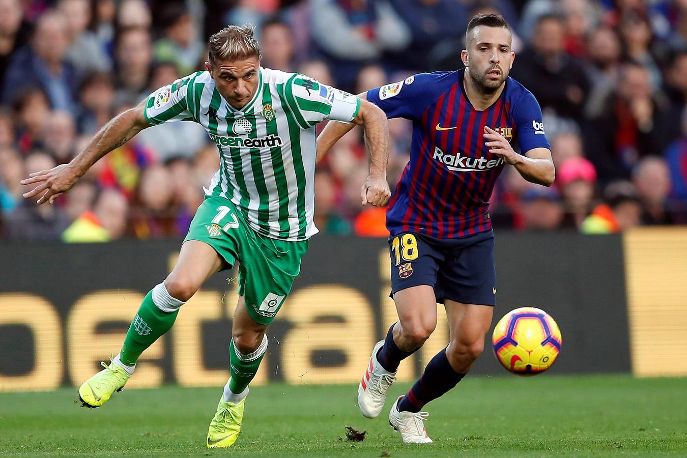 El triunfo del Real Betis al FC Barcelona, en imágenes (34)